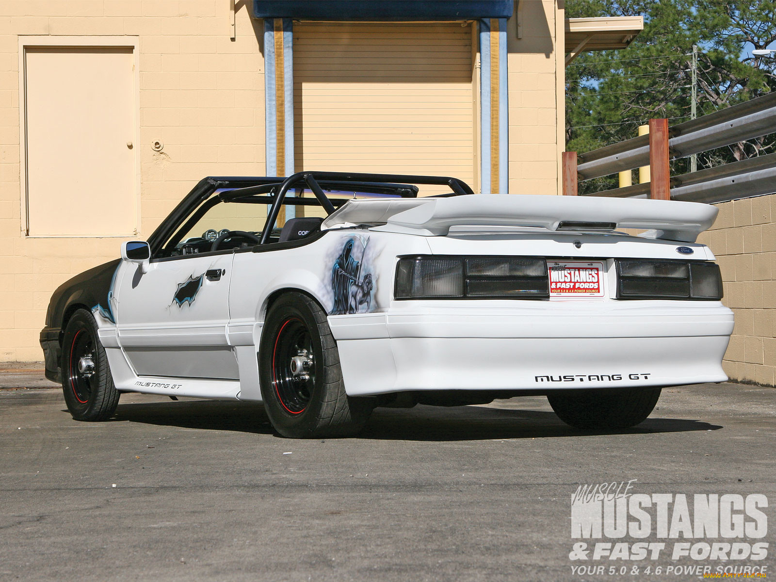 1989, ford, mustang, gt, convertible, 